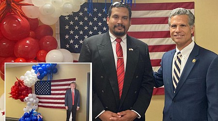 GOP rep, congressional hopeful headline Trump’s ‘birthday party’ at campaign's new Latino outreach center in Pennsylvania