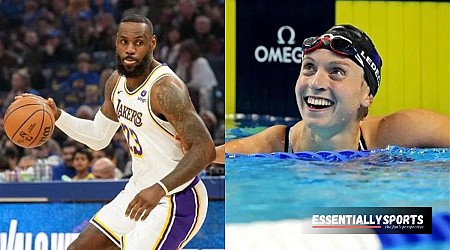 “Lebron (James) of Swimming”: Katie Ledecky Receives Special Honor From Tennessee Star After Punching Paris Olympics Ticket