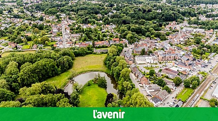 Le Brabant wallon vu du ciel : Limal, du drame du bombardement de 1944 à la fantaisie de Cubitus