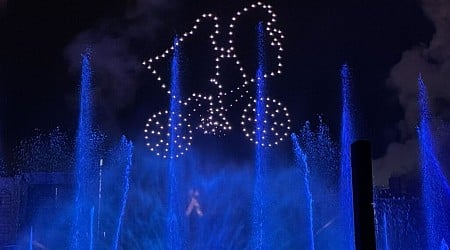 CineSational Drone Show Nighttime Spectacular Debuts at Universal Studios Florida