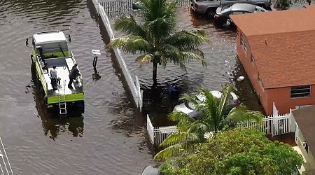 Florida deluge ending as 1st major heat wave moves cross-country next week