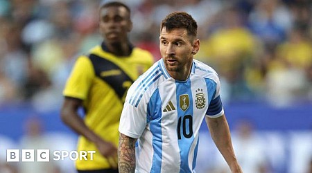 Messi returns as Argentina beat Ecuador