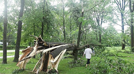 Tornado hits Michigan without warning, killing toddler, while twister in Maryland injures 5