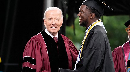 Biden Addresses the Israel-Hamas War During His Morehouse College Commencement Speech