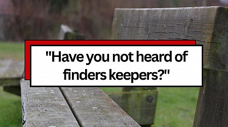 ‘Finders keepers’: Resident fixes bench after neighbors threw it out, only for the neighbors to demand the improved bench back, claiming it was stolen