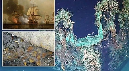 Long-lost shipwreck in Colombia with bounty thought to be worth billions suspiciously locked away as 'protected' area