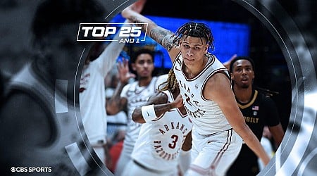 College basketball rankings: Arkansas moves up in Top 25 And 1 after Trevon Brazile decides not to transfer