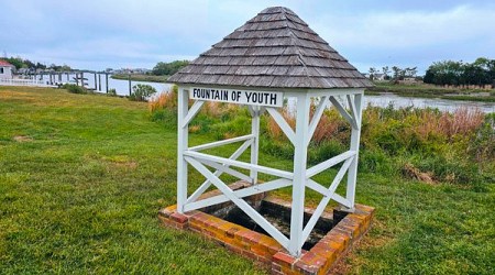 The Fountain of Youth in Lewes, Delaware