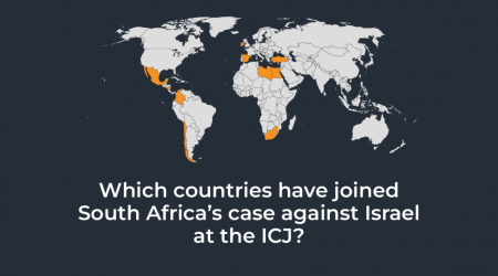 Which countries have joined South Africa’s case against Israel at the ICJ?