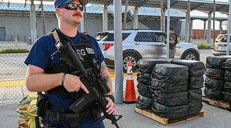 U.S. Coast Guard offloads 4,800 pounds of cocaine after shootout at sea