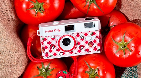 Celebrate Summer With This Hello Kitty Tomatoes-Themed Film Camera