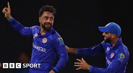 Afghanistan thrash sorry New Zealand