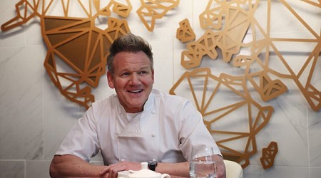 Gordon Ramsay hospitalized after a bike accident in New England