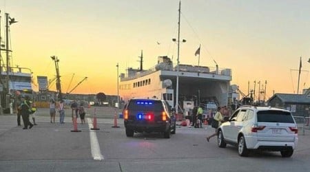 Seven people arrested after brawl on Block Island Ferry dock