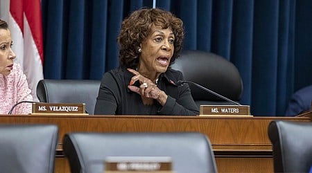 Man Who Threatened Maxine Waters Gets 33 Months