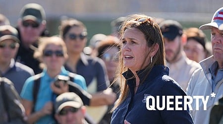 Sarah Huckabee Sanders safely weathered the tornadoes in Arkansas… by hitting up a NASCAR event in North Carolina