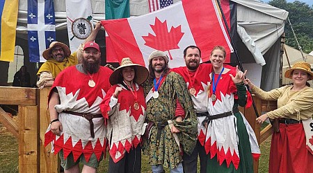 B.C. mettle proves to be of the finest medieval fighting quality