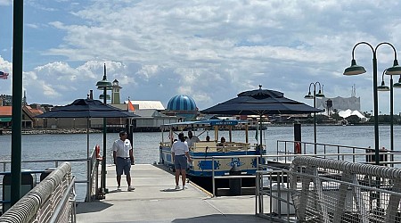 Disney Springs Area Water Taxis Reopen After Lengthy Closure