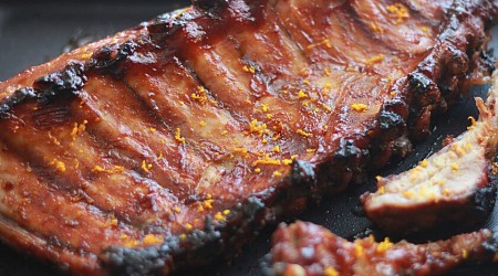 Costillas al horno al estilo americano de Lousiana