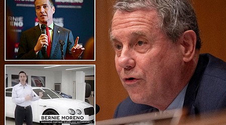 Sen. Sherrod Brown tells Ohio voters not to trust GOP 'car salesman' Moreno