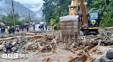 Torrential rains trigger deadly landslides in Ecuador