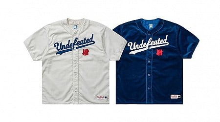 UNDEFEATED Enters the MLB With Corduroy Baseball Jersey