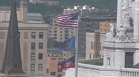 Juneteenth flag raised at Wisconsin State Capitol