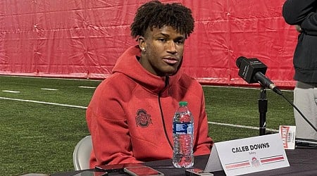 Ohio State RB Caleb Downs? Ryan Day says star DB getting reps on offense for Buckeyes has been discussed