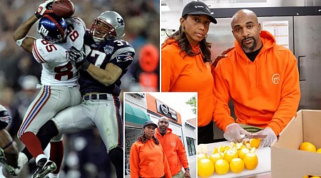 NY Giants ‘helmet catch’ hero David Tyree blows nearly $500K after failed juice store venture