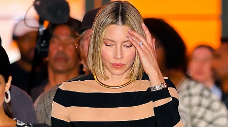 Jessica Biel steps out in New York after Justin Timberlake's arrest