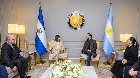 Argentina y El Salvador firman acuerdo de cooperación en seguridad