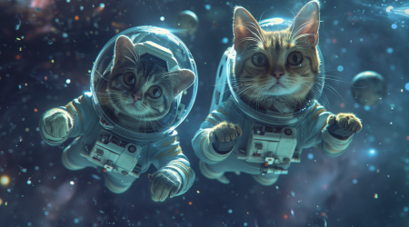 NASA uses astronauts’ pet photos to pave the way for faster space communication