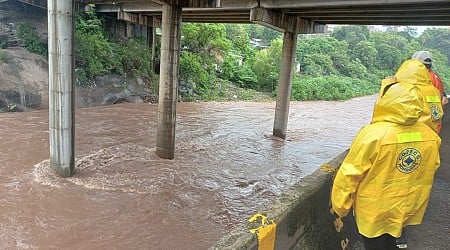 Honduras reporta una muerte por lluvias y desbordamiento de ríos