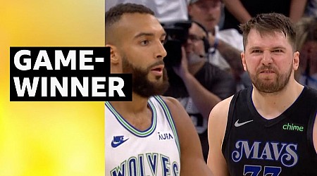 'Had him on skates!' - Mavericks' Doncic hits game-winning three