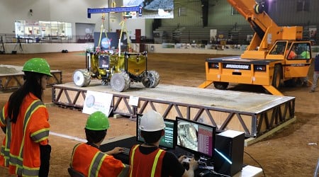 HuskyWorks During Rover Testing