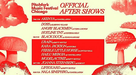 Pitchfork Music Festival 2024 After-Shows Announced