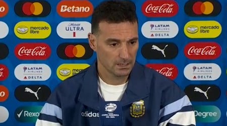 Scaloni avisa: "El que piense que está todo dicho se equivoca, Canadá es un gran equipo"