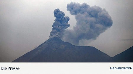 Vulkan Fuego in Guatemala ausgebrochen