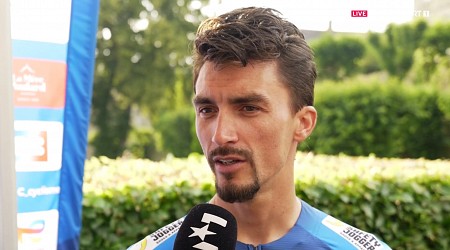 Alaphilippe et le maillot tricolore : "Une ligne à ajouter à mon palmarès"