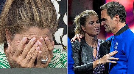 Roger Federers fru i tårar: ”Saknar att se honom spela tennis”