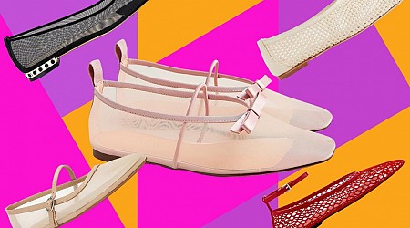 Discover the must-have mesh ballet flats for summer