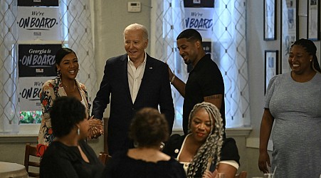 In Georgia, Biden’s coalition has frayed since his narrow win in 2020
