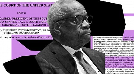 The Supreme Court Just Greenlighted Racial Gerrymandering. It Didn’t Go Far Enough for Clarence Thomas.