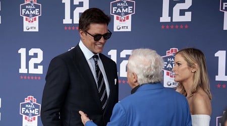 Tom Brady's Patriots Hall of Fame Ring Revealed in Behind-The-Scenes Ceremony Video