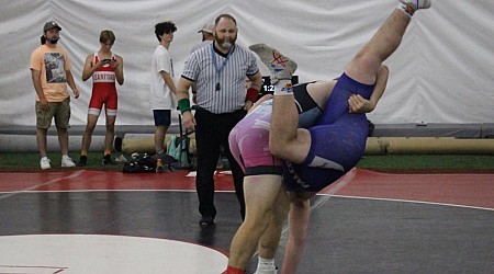 Wrestlers Compete At 2-Day Rumble At The Ballpark Tournament In Maine