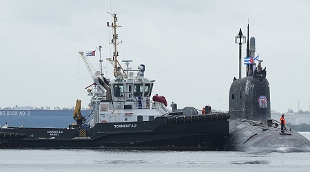 Video shows Russian nuclear submarine sailing into Havana, Cuba