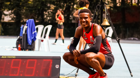 Felipe Bardi é o novo recordista sul-americano dos 100m