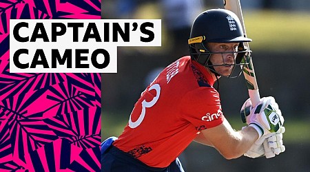 Buttler hits 24 off eight in rapid England run chase