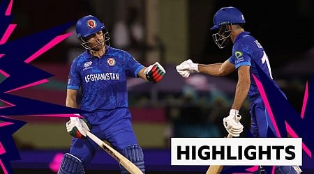 154-run opening partnership sees Afghanistan thrash Uganda