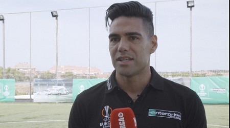 Falcao, en MARCA: "Ha sido un año difícil en el Rayo y ahora me tocará viajar para buscar continuidad"